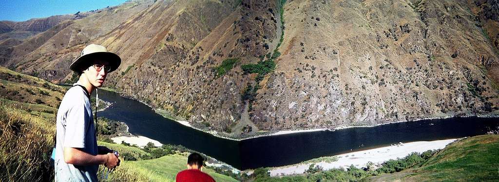 Lower Salmon River Canyons (ID) Panorama