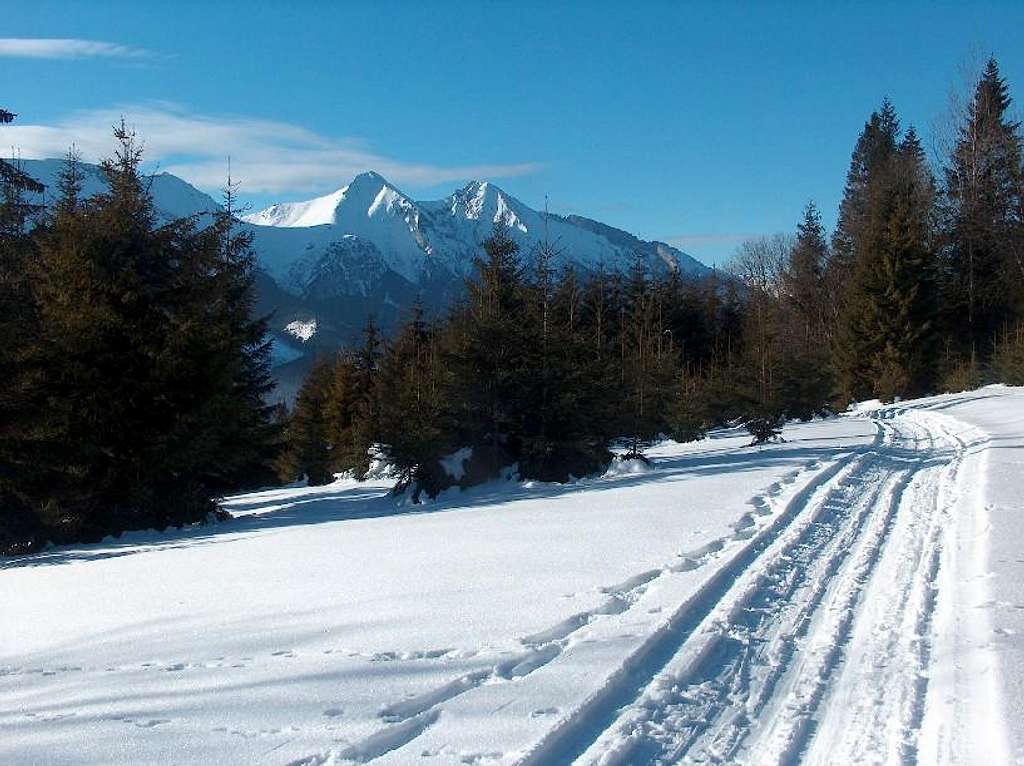 The White Tatras from Bukovina, in Spišská Magura