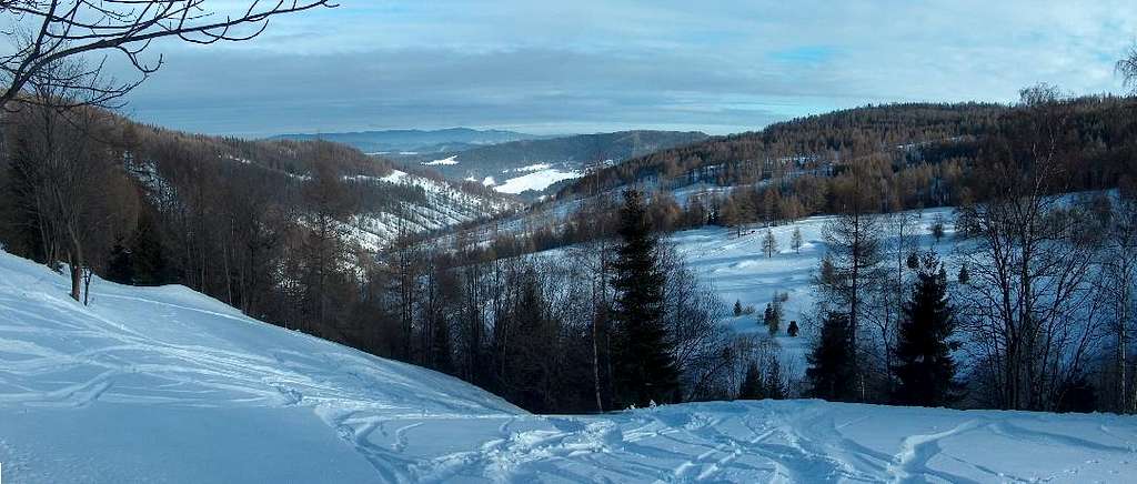 View from Bukovina, in Spišská Magura