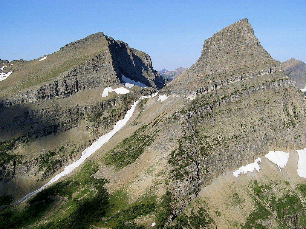 Peak 8541 and Wahcheechee Mountain