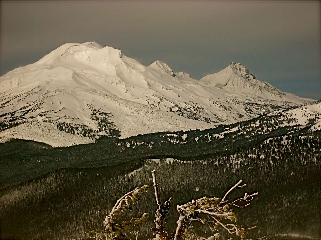 View of South Sister from Mt. Bachelor