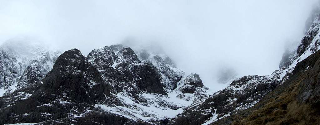 Coire na Ciste and Tower Ridge
