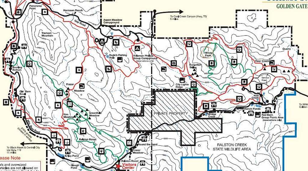 Detailed Park Map_Golden Gate Canyon