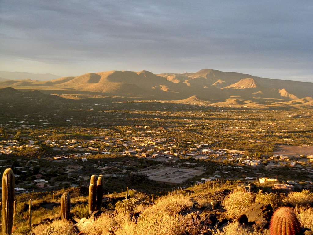 Black Mountain sunset