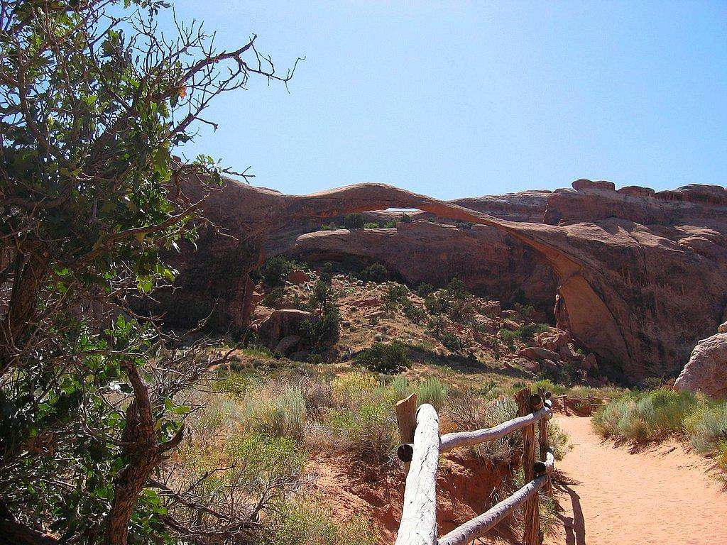 Landscape Arch from the trail