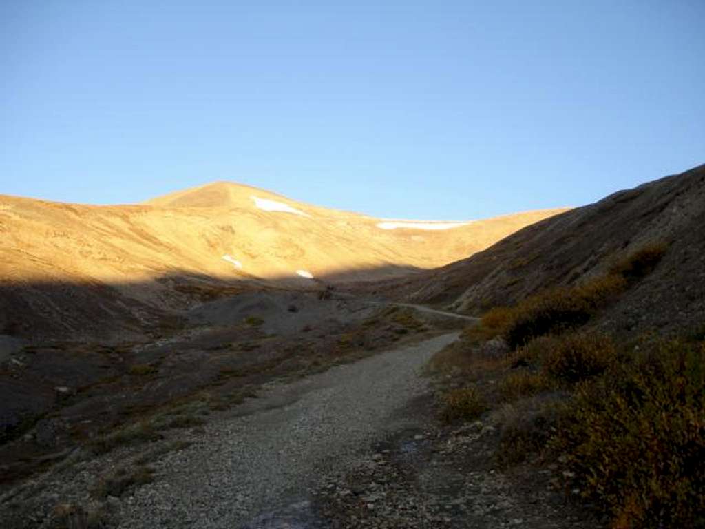 Start of Mount Sherman Trail