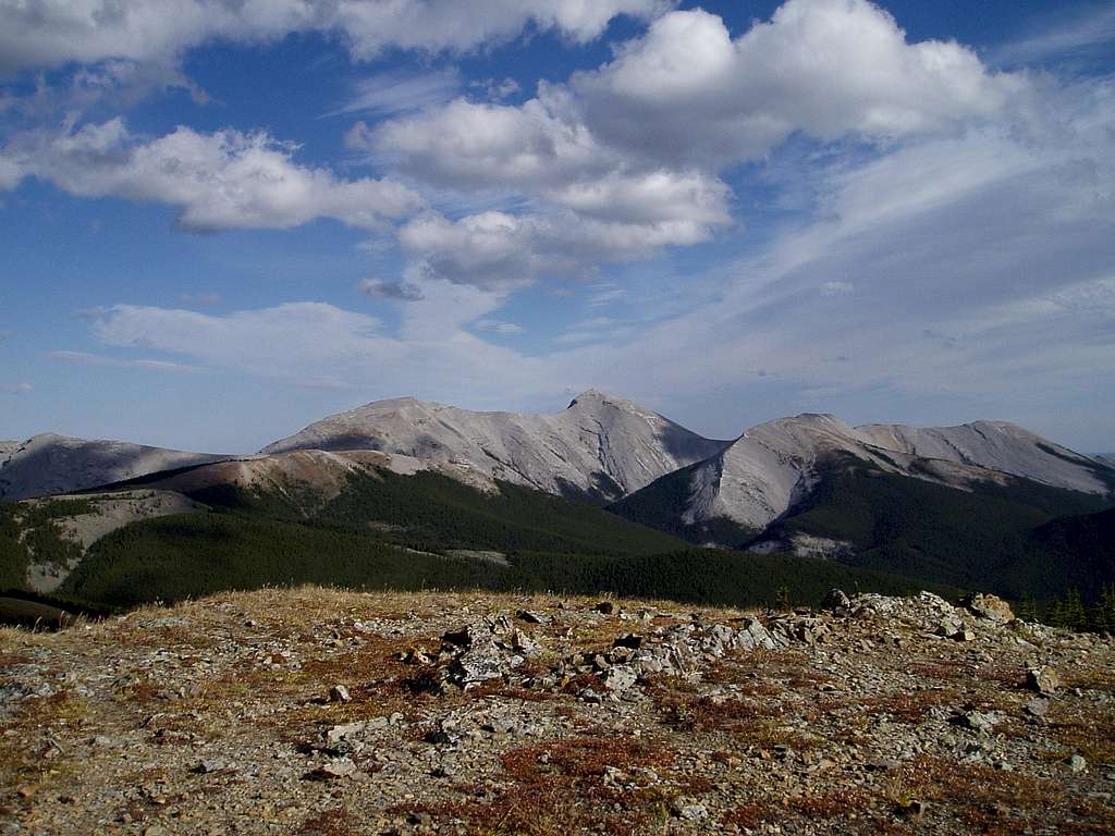 Moose Mountain from Powderface Summit