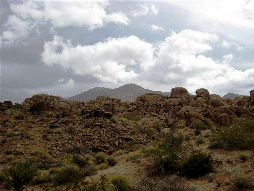 Eagle Mountain Viewed from the Trail