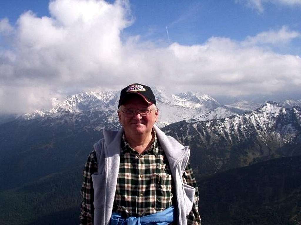 On the summit of Mount Giewont (1894 m)