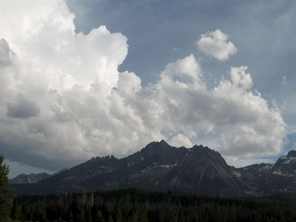 Sawtooth Range from Hwy 75