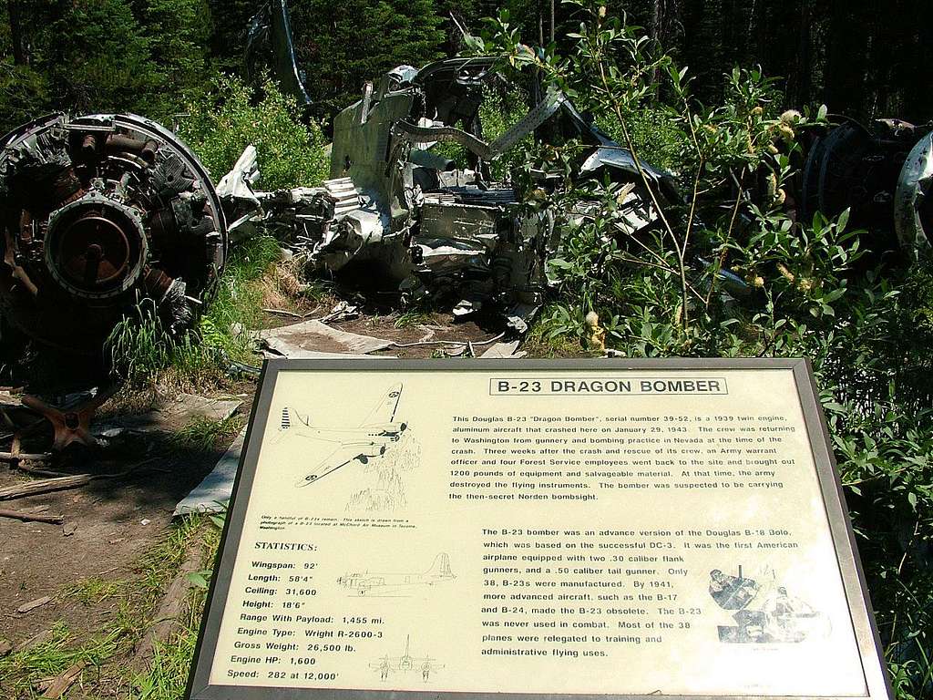 B-23 Crash Site #1