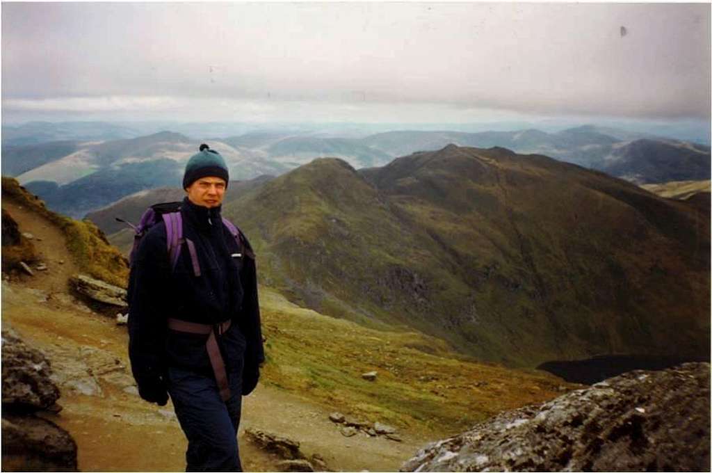 Meall Garbh from An Stuc