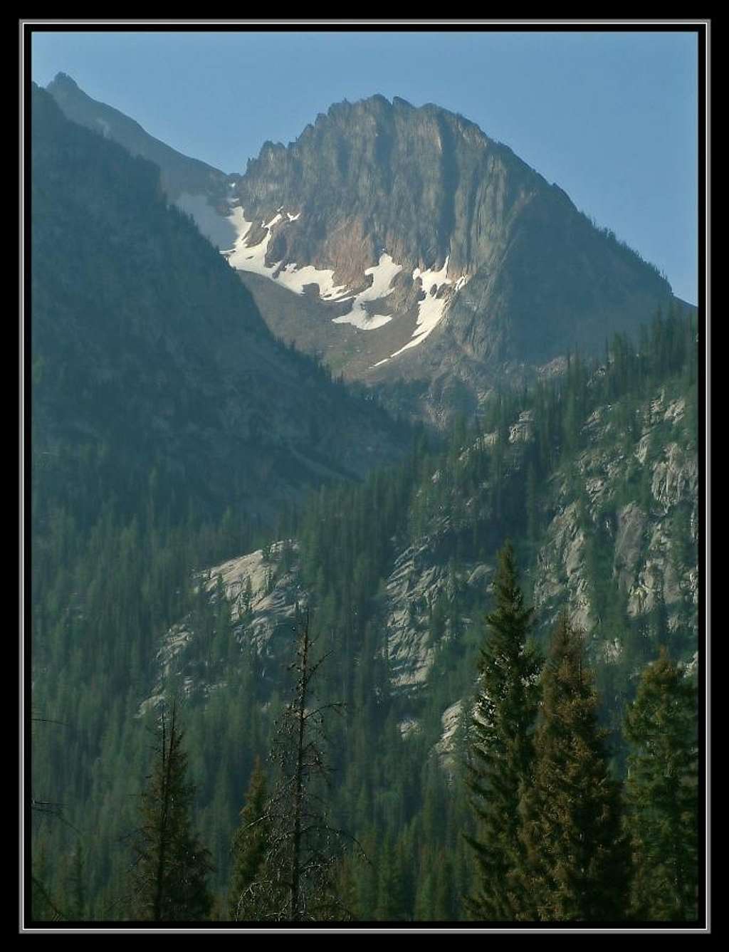 Unnamed Peak, Iron Creek Trail Aug. 2008