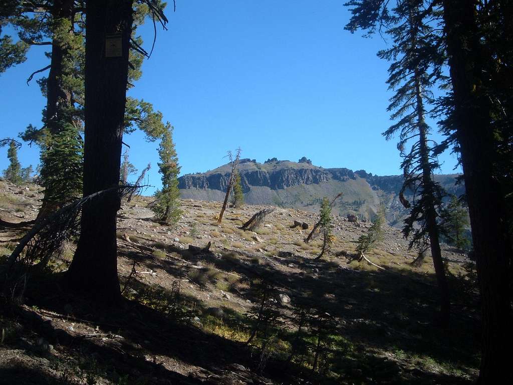Castle Peak from the HIGT