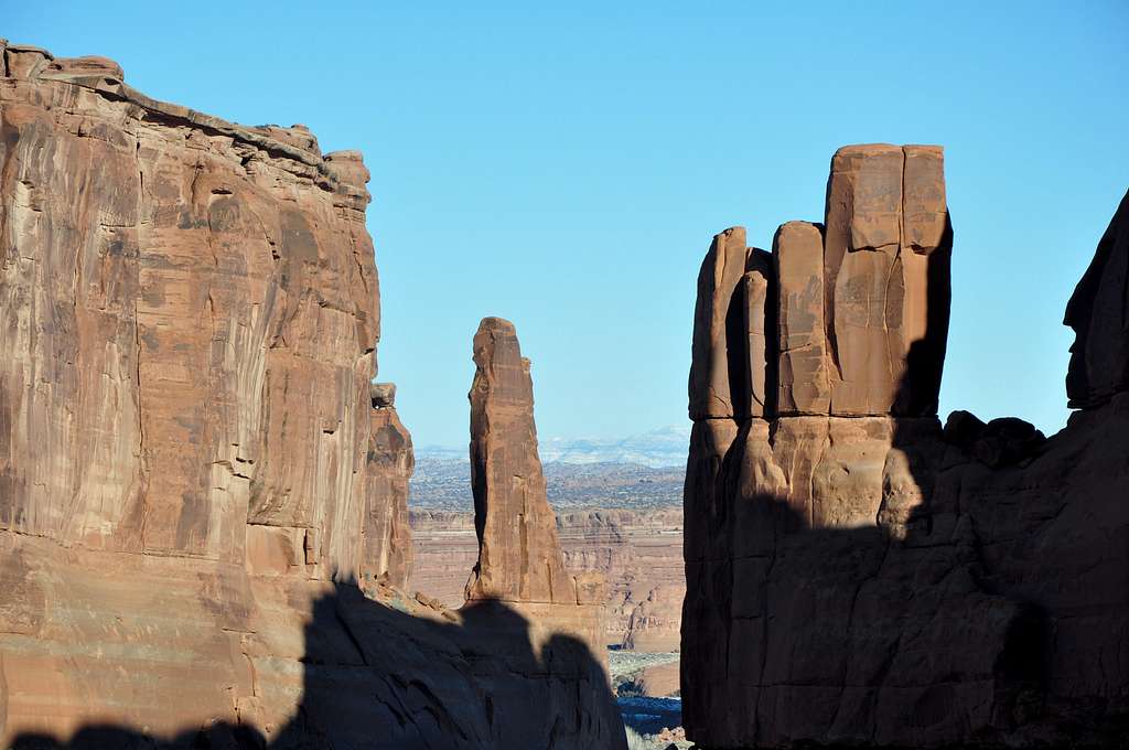 One of many spires in Arches NP
