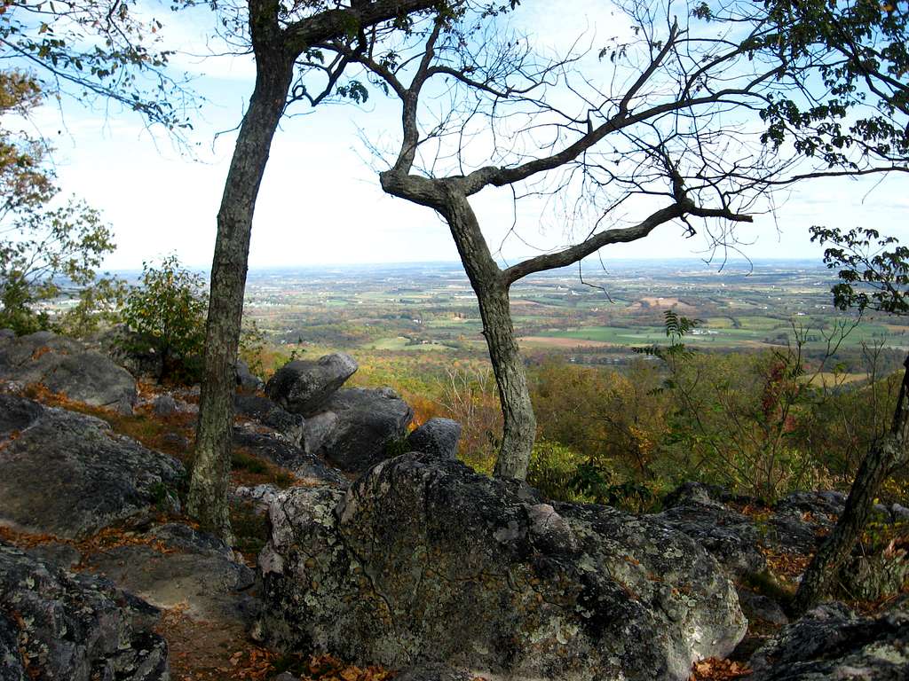 View over the Piedmont