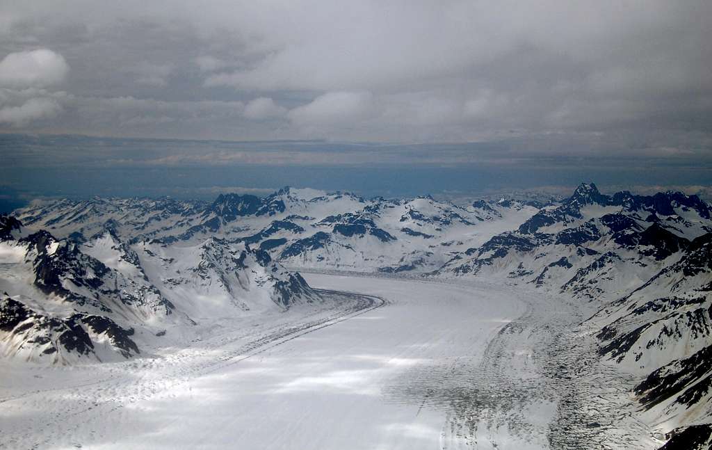 The Kahiltna Glacier