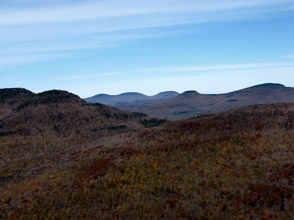 Kaaterskill High Peak in relation to other Catskill Peaks