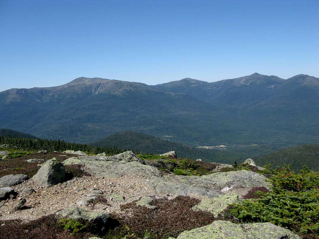 An Outstanding view of the Presidential Range from Mt. Hight