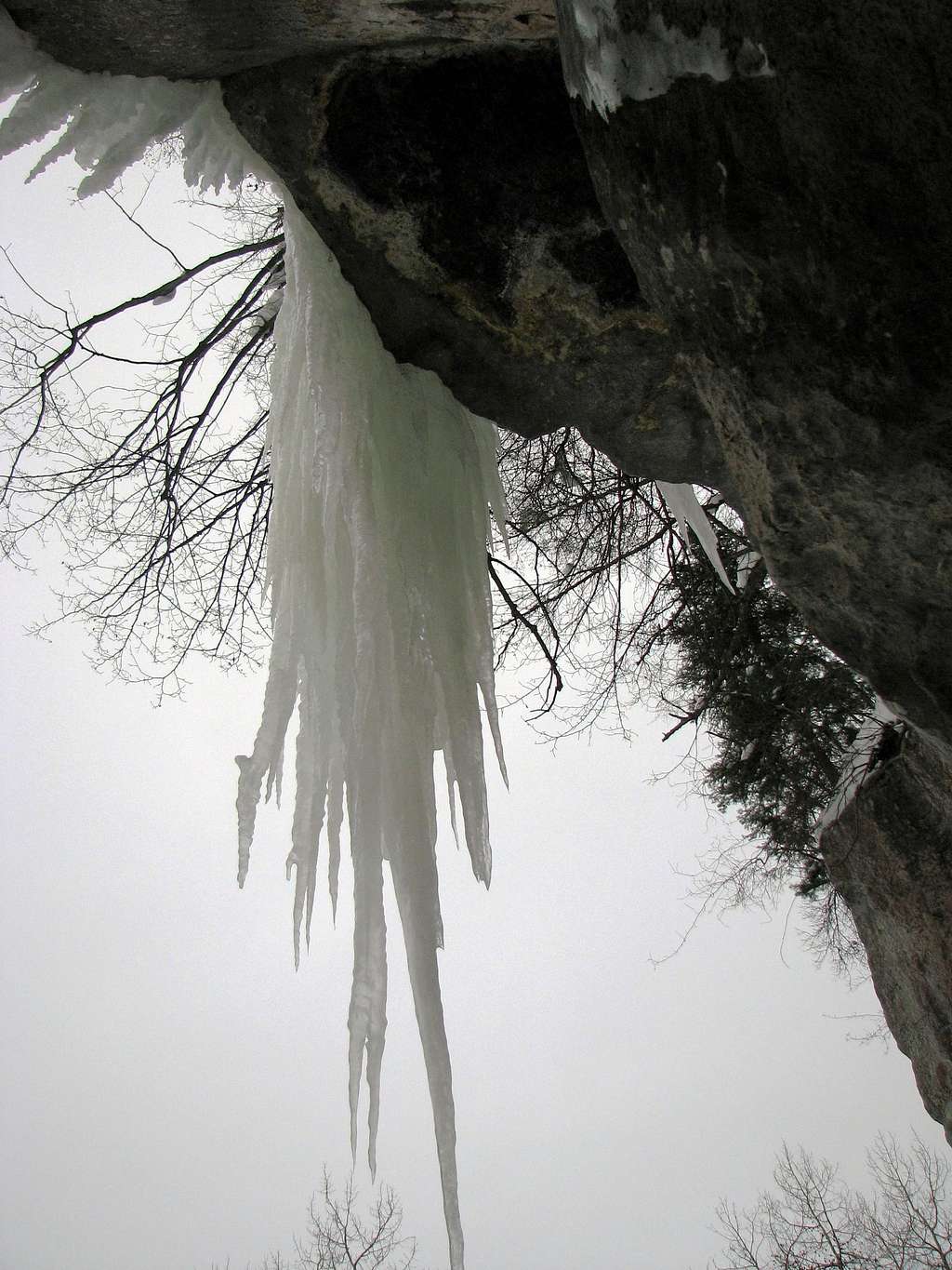 an icicle
