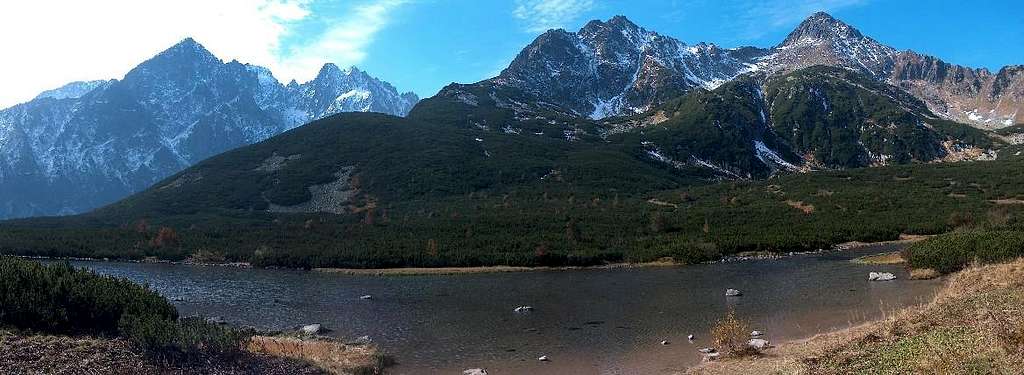 The (very) High Tatras, from Biele Pleso