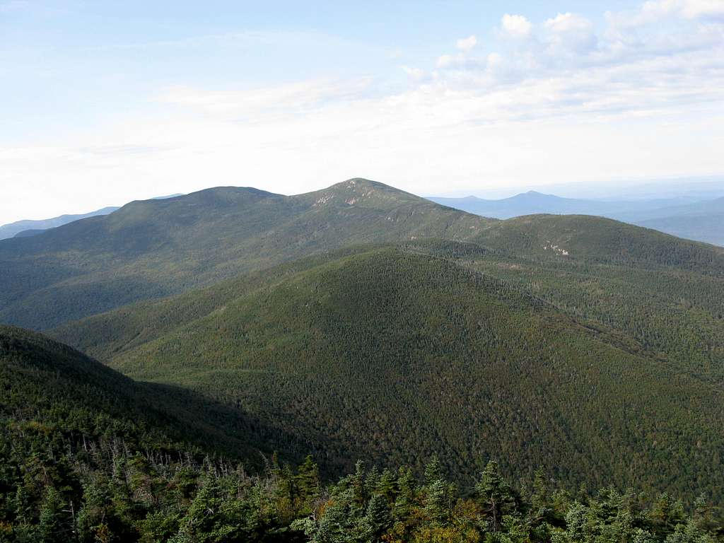 North and South Kinsman from Cannon Mountain