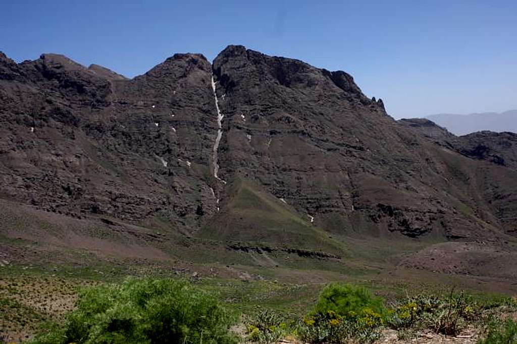 Rock formation of Shah Alborz