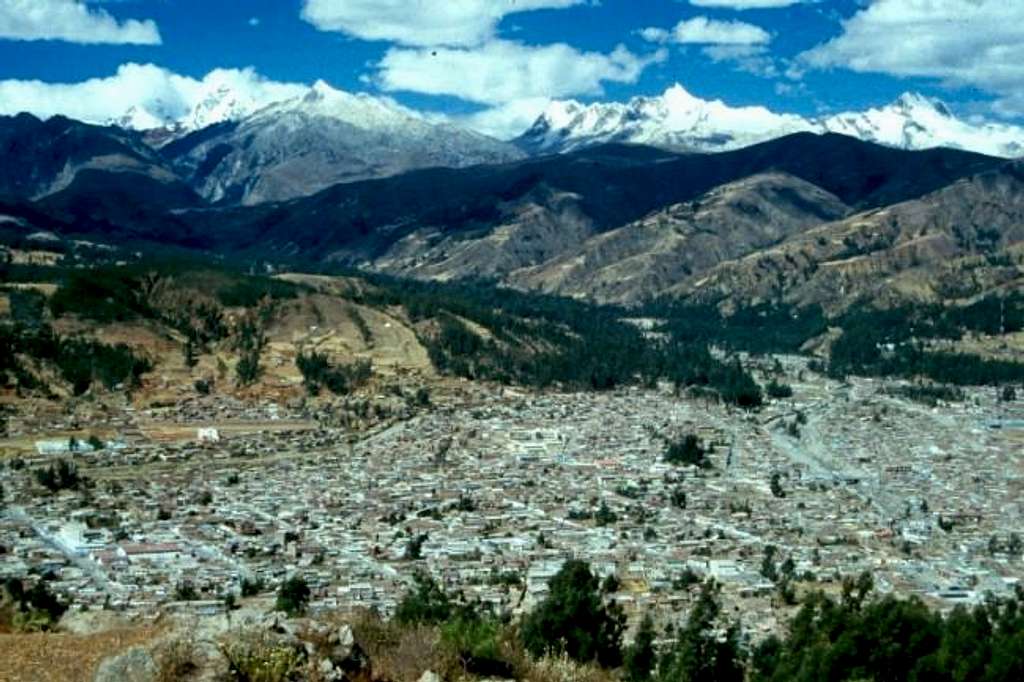 Huaraz seen from the W...