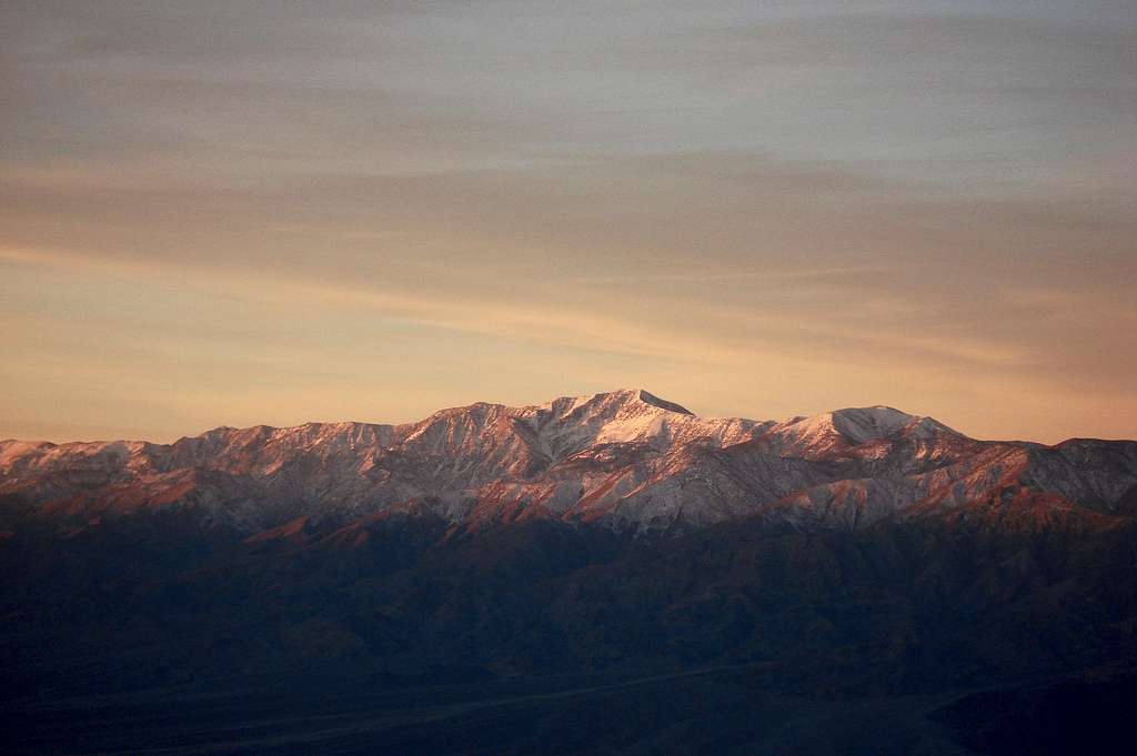 Sunrise on Telescope from Winters Peak
