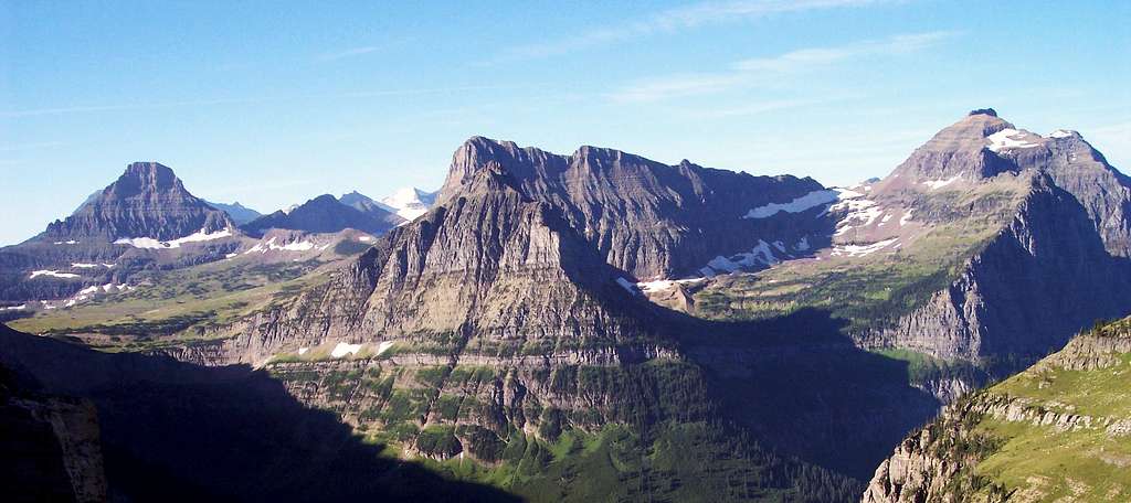 Logan Pass from Gould
