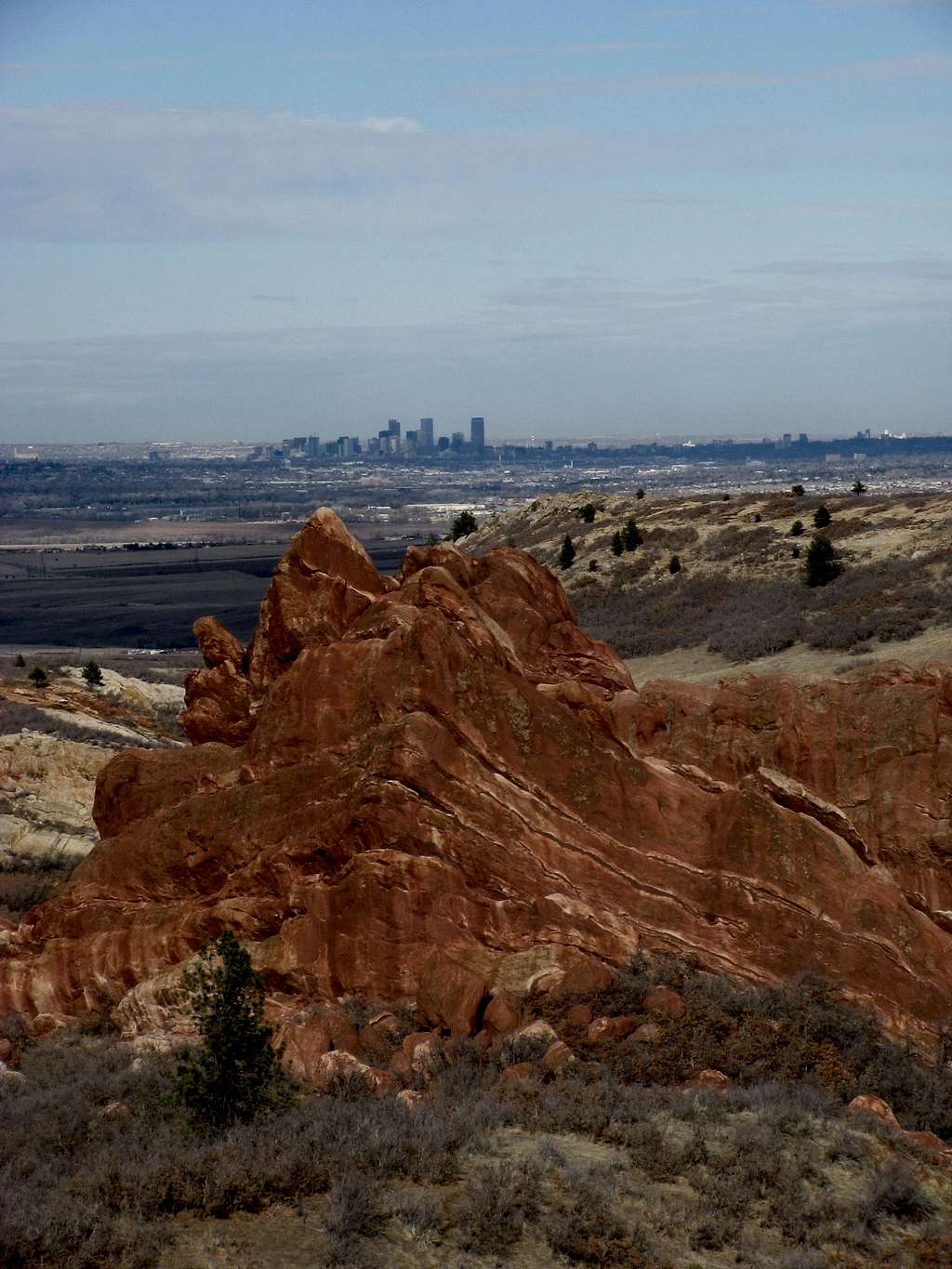 View of Denver from Carpenter Peak Trail