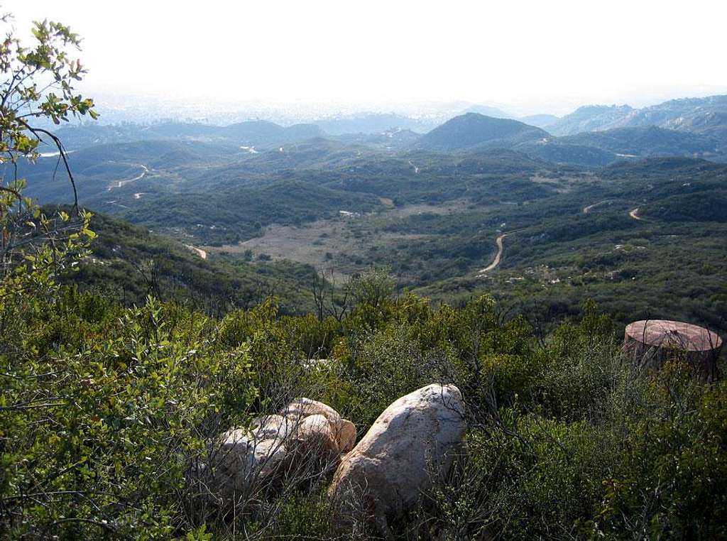 View West from Stanley Peak