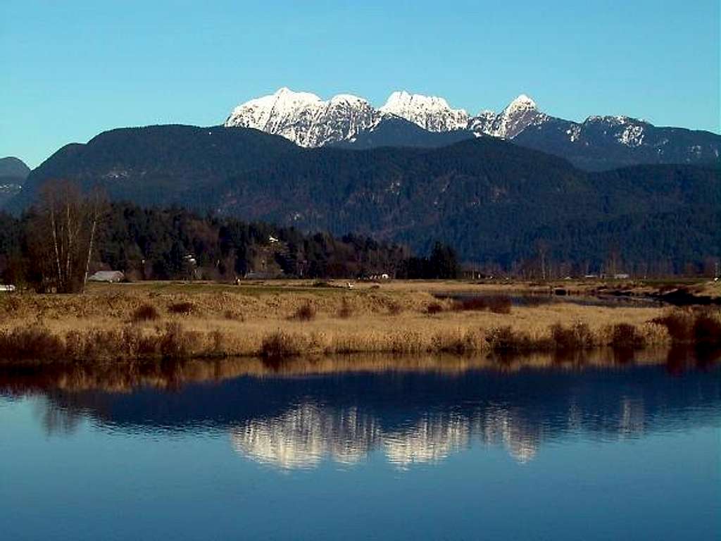 Golden Ears (the peak on the...