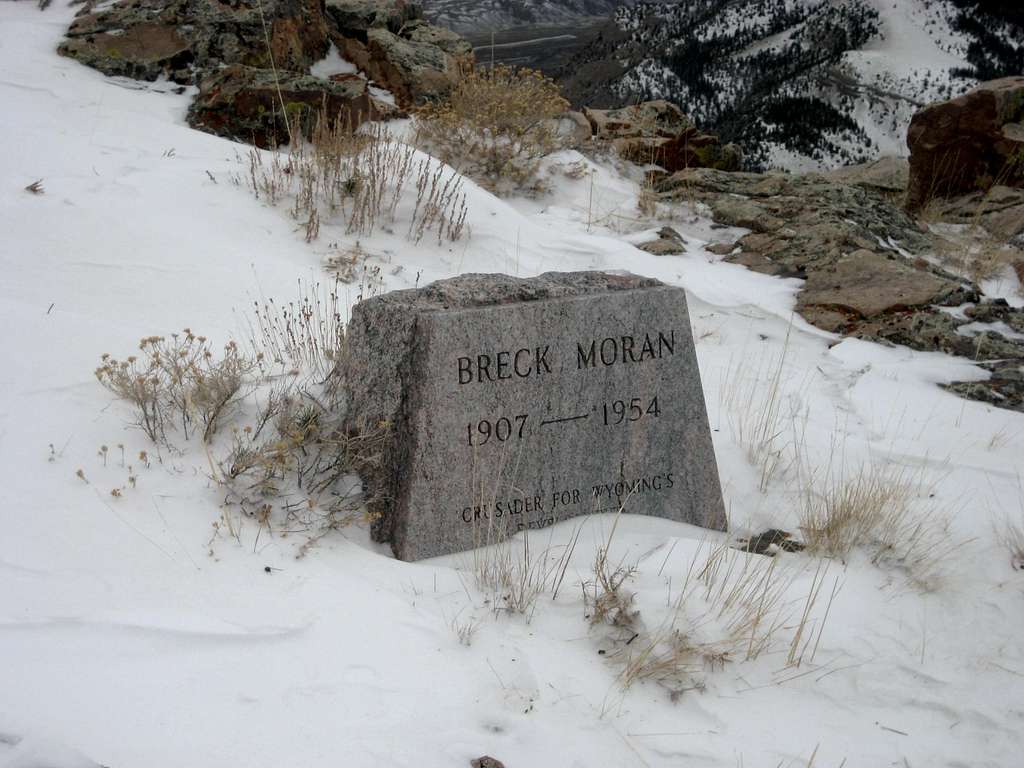 Breck Moran headstone