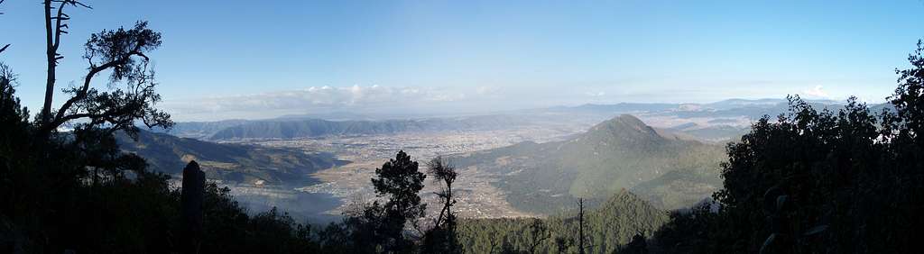 Cerro Quemado as viewed from Santa María