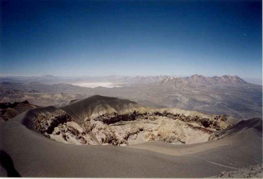 The Crater of El Misti