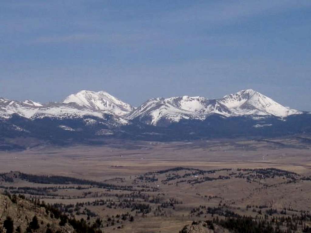 Bald Mountain (left) and...