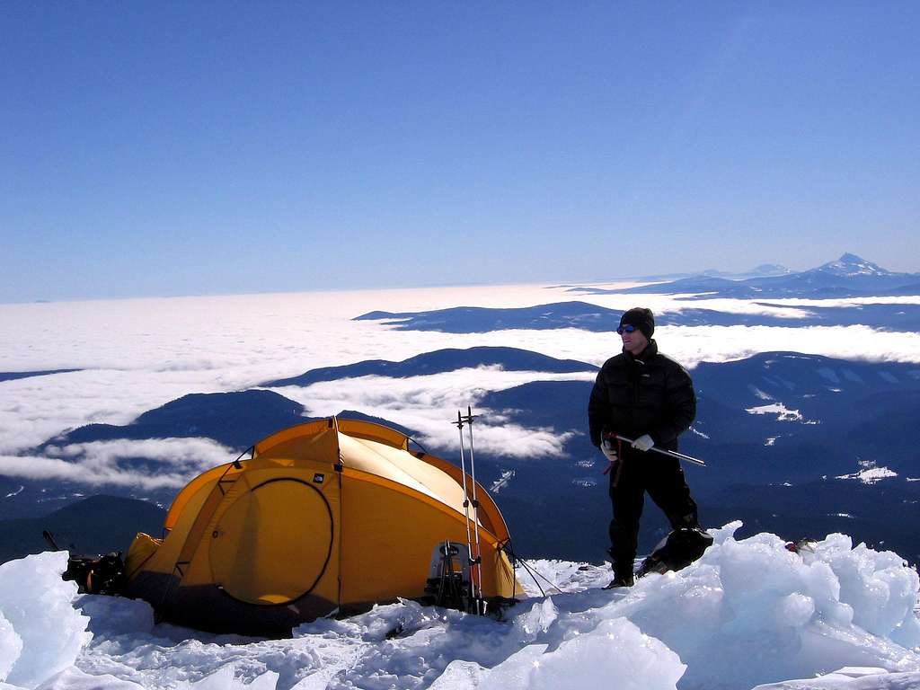 Mt. Hood Snow Camp 8800 ft.