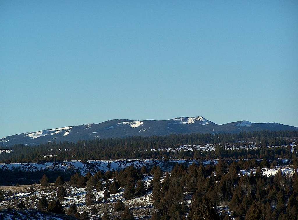 Crane Mountain seen from east