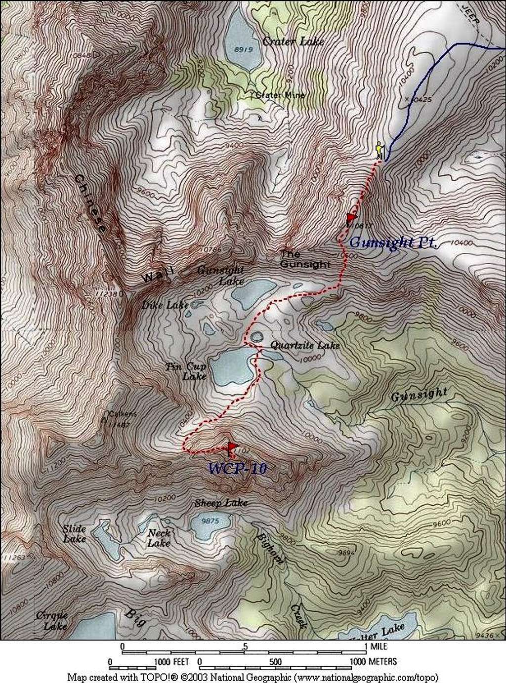 Northwest Face Route