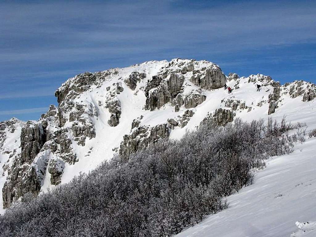 Snježnik summit (1.505 mtrs)