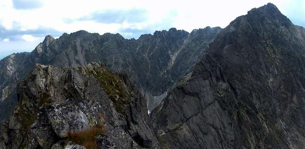 On the sharp ridge of Orla Perć
