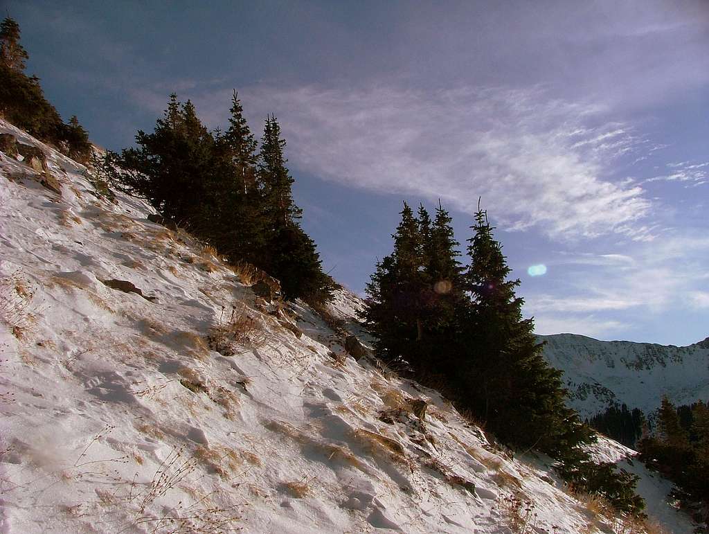 Wheeler's western slope.