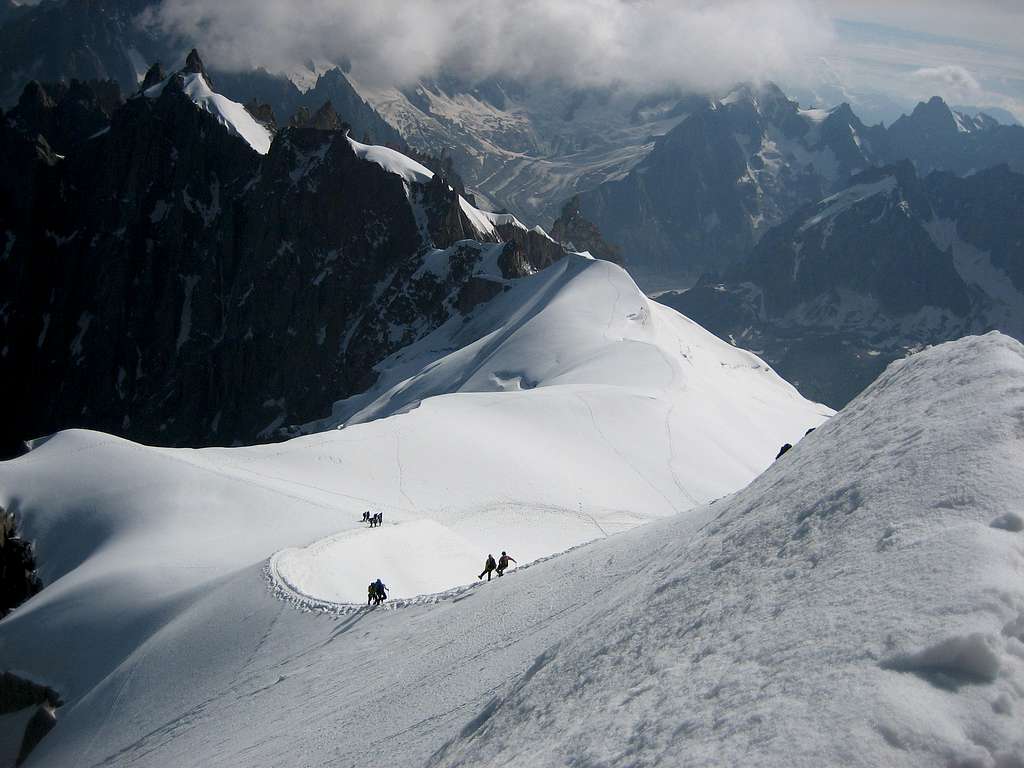 Vallée Blanche - Descent from Aiguille du Midi