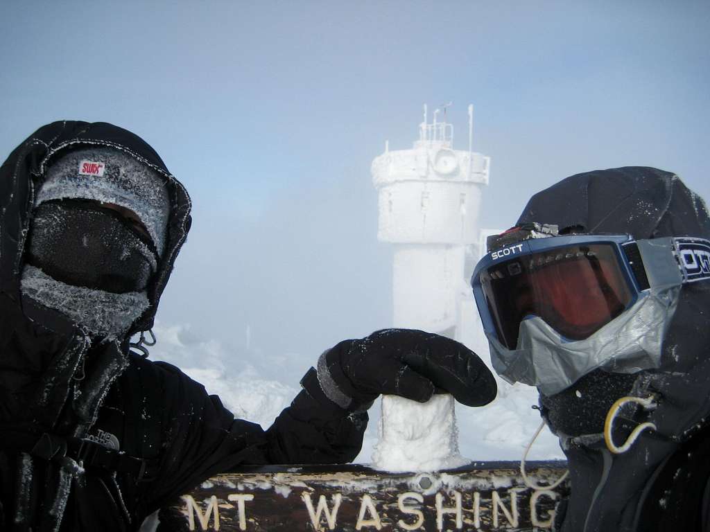 Ben and I on the Summit