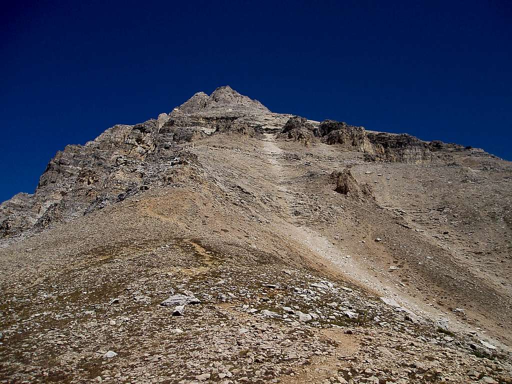 Upper West ridge