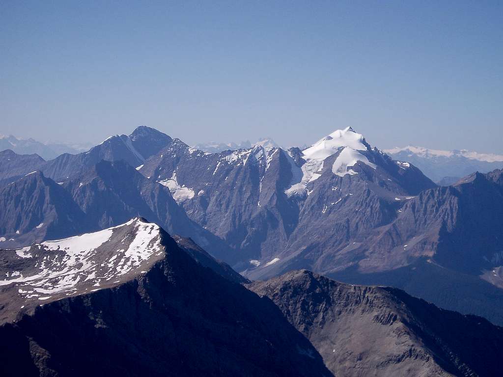 Mount Vaux and Bugaboos