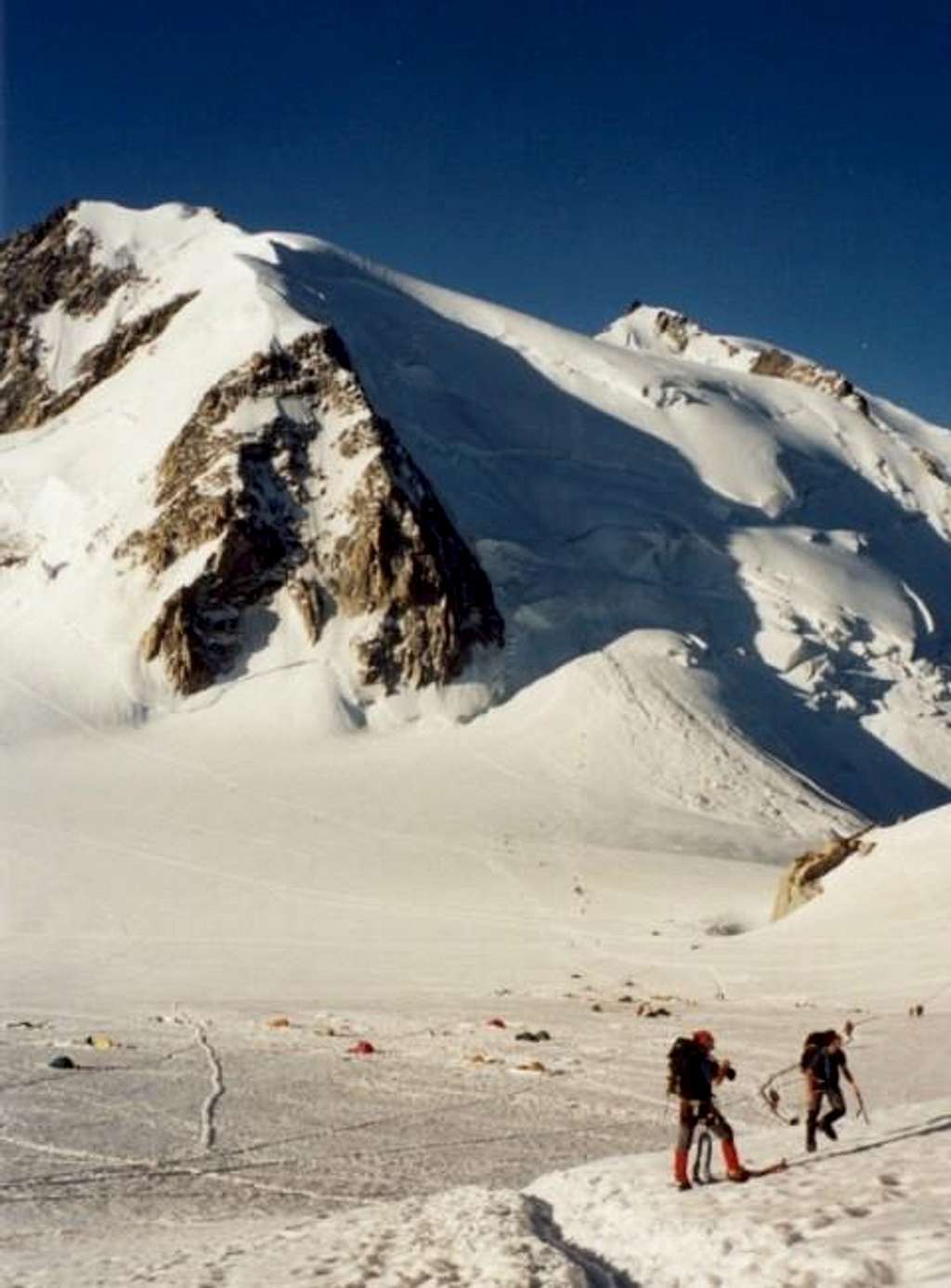 Mont Blanc du Tacul north...