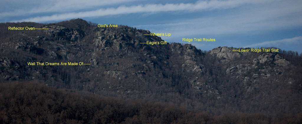Old Rag-- East-side Crags