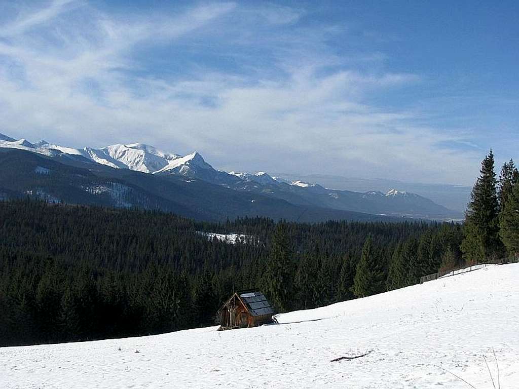 West Tatras from Głodówka